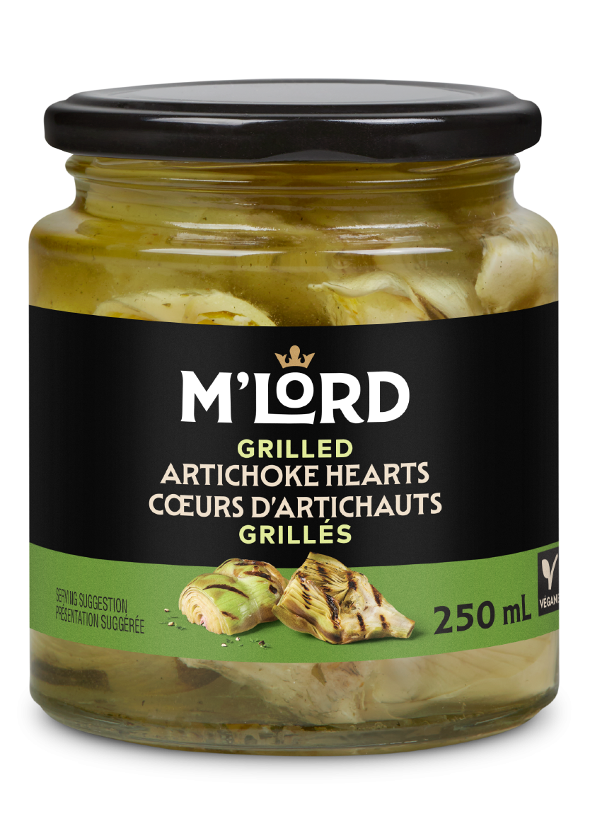 Coeurs d'artichauts grillés